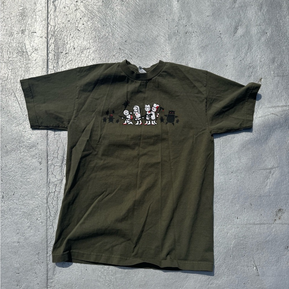 Computer Games Olive Green T-Shirt
